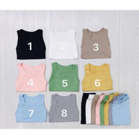 Bộ Peekaboo thun lạnh ba lỗ 3381855