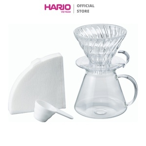 Bộ pha chế cà phê Hario V60 Brewing Set