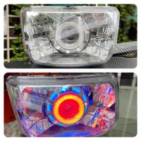 Bộ pha đèn led siêu đẹp cho xe Wave nhỏ 110 - nguyên bộ như hình