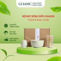 Bộ pha matcha, bộ chawan đánh matcha chổi chasen