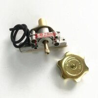 Bộ phận đánh lửa bếp gas hóa lỏng áp suất trung bình thương mại với công tắc đôi, vòi cyclone, thân van bằng đồng nguyên chất