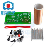 Bộ phận DIY mini Tesla Coil Space Transfer Arc Magic Prop Chiếu sáng không gian