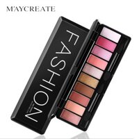 Bộ phấn mắt 10 màu Maycreate
