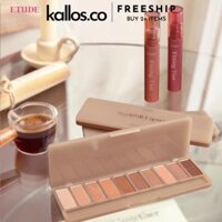 Bộ Phấn Mắt, Son Etude House Play Color Eyes, Fixing Tint Nudifull Espresso - Kallos Vietnam