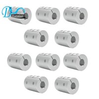 Bộ phận máy in 3D Khớp nối cứng chính xác cao Khớp nối trục hợp kim nhôm Tương thích với động cơ bước