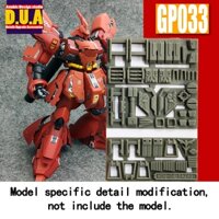 Bộ phận nâng cấp chi tiết Anubis GP033 Phù hợp cho MG SAZABI Ver.Ka