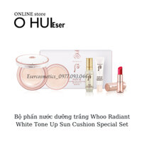 Bộ phấn nước dưỡng trắng Whoo Radiant White Tone Up Sun Cushion Special Set _ESERsample