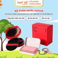 Bộ Phấn Nước Espoir Be Velvet Cover Cushion SPF42 PA++ Special Set Tặng Kèm Lõi Và Má Hồng #21