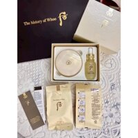 Bộ Phấn Nước Tông Sáng 21 Whoo GongJinhYang Mi Luxury Golden Cushion SPF50+/PA+++ - Làm Sáng và Bảo Vệ Da