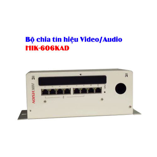 Bộ phân phối tín hiệu Video/Audio Hikvision HIK-606KAD
