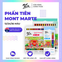 Bộ phấn tiên Mont Marte - Soft Pastels Mont Marte 12/24/36 màu