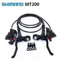 Bộ phanh dầu xe đạp Shimano MT200 trước và sau