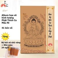 Bộ pháp bảo họa Phật Thích Ca (41 bức vẽ) - Tranh Phật Thích Ca