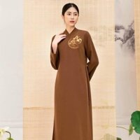 Bộ Pháp Phục An Tràng Nâu Bộ Đi Lễ Đơn Giản Quý Phái LAMI STORE