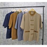 Bộ pháp phục nam phối gấm tơ tằm