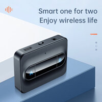 Bộ phát âm thanh Bluetooth 5.0 đa điểm 3,5mm AUX RCA Bộ chuyển đổi không dây âm thanh nổi có độ trễ thấp Kết nối 2 tai nghe cho TV PC Box
