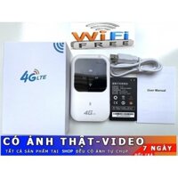 Bộ phát sóng wifi 4G từ sim- Cục phát wifi mini cầm tay -Phát wifi 4G LTE MF80 Hàng hiệu ZTE,tốc độ cực cao 150 Mbps