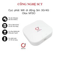 Bộ Phát Sóng Wifi 4G Từ Sim Olax MT30 Cục Phát Wifi Mini Cầm Tay Cực Mạnh, Phủ Sóng Rộng, Nhiều Thiết Bị Kết Nối