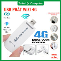 Bộ phát sóng wifi từ sim 4G HotSpot USB Modem ,USB phát Wifi 4G LTE từ Sim 4G, Dcom phát wifi tốc độ 150Mps bảo hành 6T