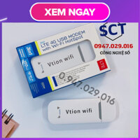 Bộ phát sóng wifi từ sim 4G USB phát Wifi 4G Vtion tốc độ cao, phủ sóng rộng cực nhanh dễ sử dụng