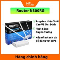 Bộ phát sóng wifi Xuyên Tường TOTO Link N300RH Router Wi-Fi công suất cao chuẩn N 300Mbps