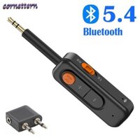 Bộ phát thu Bluetooth 5.4 CORNE, Bộ chuyển đổi âm thanh không dây 2 trong 1 có Mic, TV tai nghe PC âm nhạc nổi
