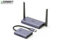 Bộ phát trình chiếu từ xa HDMI+VGA không dây 50m Ugreen 50633 hỗ trợ HD1080P