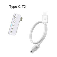 Bộ phát và thu HDMI không dây 1080P Type C Bộ mở rộng HDMI không dây Cáp chuyển đổi hiển thị Video âm thanh cho IPhone 15 16 Điện thoại Macbook DVD Máy tính xách tay PC sang TV Máy chiếu