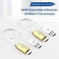Bộ phát và thu Video truyền không dây 30m Bộ mở rộng HDMI Bộ chuyển đổi màn hình cáp Gương màn hình cho máy ảnh PC sang TV