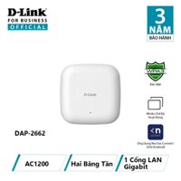 Bộ Phát Wi-Fi  DAP-2662 D-Link Access Point NUCLIAS CONNECT Wireless AC1200-Hàng chính hãng