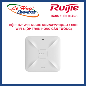 Bộ phát Wi-Fi gắn trần băng tần kép Ruijie RG-RAP2260(G)