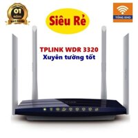 Bộ phát wifi 4 Râu TP Link WDR3320 Xuyên Tường - 2 Băng Tần (FRESHIP)