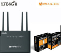 Bộ Phát WIFI 4G  3G LTE - CP101 MIXIE - 3 Cổng LAN, 1 WAN, 4 ANTEN TENDA 4G03, Xe Khách, Lắp Camera HUAWEI - MIXIE 4 ANTEN -3 LAN