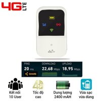 Bộ phát wifi 4G A800 LTE tốc độ cao 150Mps