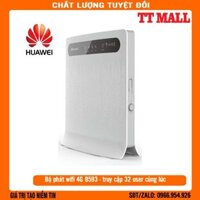 Bộ Phát Wifi 4G Cắm Điện Huawei B593, 3G/4G Tốc Độ Khủng 150Mbps Hỗ Trợ 32 Máy Kết Nối - Có 4 cổng mạng LAN- Kèm ăng ten