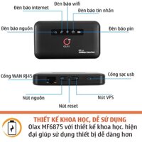 Bộ Phát Wifi 4G D-Link DWR-932 – Hàng Chính Hãng - Thích Hợp Sử Dụng Trên Ô TÔ- đi dã ngoại