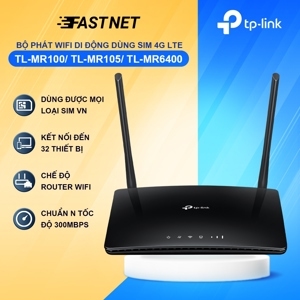 Bộ Phát WiFI 4G TP-Link TL-MR6400