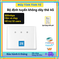 Bộ Phát Wifi 4G ZTE MF293N Tốc Độ 300Mbps Kết Nối 32 Thiết Bị Đồng Thời