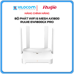 Bộ phát wifi 6 Ruijie RG-EW1800GX PRO