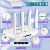 Bộ phát wifi 6 tốc độ cao WR1800k, chuẩn wifi 6 mesh khả năng xuyên tường mạnh mẽ