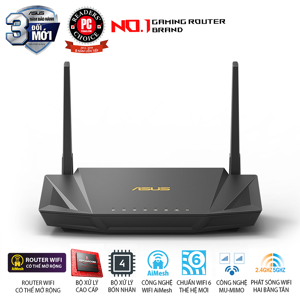 Bộ phát wifi Asus RT-AX56U AX1800Mbps 50User