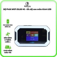 Bộ phát wifi bằng sim 4G LTE Olax MT80 Màn Hình LCD Wifi 6 Tốc Độ 150Mpbs Pin 3000mAh