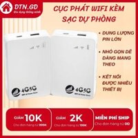 Bộ phát wifi cầm tay TP10000 tích hợp sạc dự phòng dung tích 10000mAh, nhỏ gọn dễ dàng mang theo