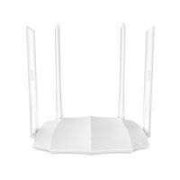 Bộ Phát Wifi Chuẩn AC1200 Tenda AC5 Màu Trắng Tặng Cáp Mạng Dây Đồng 8 Sợi Dài 2 mét - Hàng Chính Hãng