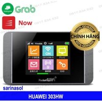 Bộ Phát Wifi , Cục Phát Wifi 3G Huawei 303Hw, Huawei 4G 504HW -Kết Nối 10 User – Hàng Nội Địa Nhật