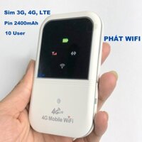 Bộ phát wifi di động 4G LTE chuẩn A800, combo cục oai phai và sim internet 1 năm