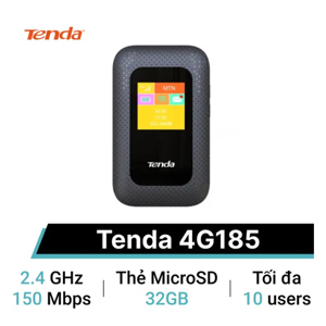 Bộ phát wifi di động 4G Tenda 4G185