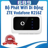 Bộ Phát Wifi Di Động Không Dây ZTE Vodafone R216Z pin 2300mA, có đèn LED hiển thị cao cấp chất lượng