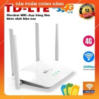 Bộ phát wifi dùng Sim 4G / 3G LTE - R102 - 4 ăngten dùng cho ô tô và nơi không có internet (Xả Hàng)