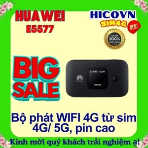 Bộ phát Wifi Huawei E5577